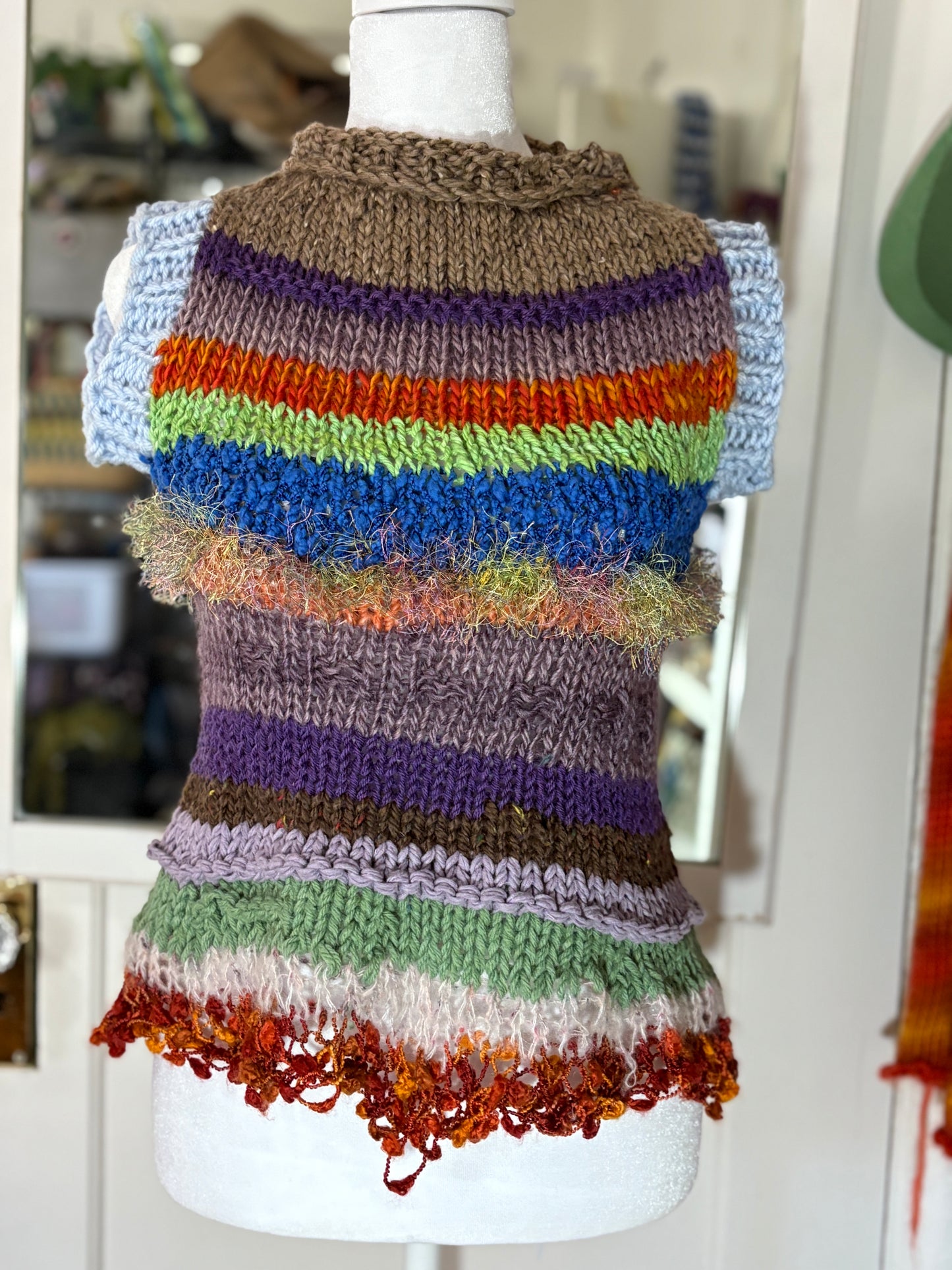 BAG OF JELLY BEANS HIGH NECK TOP