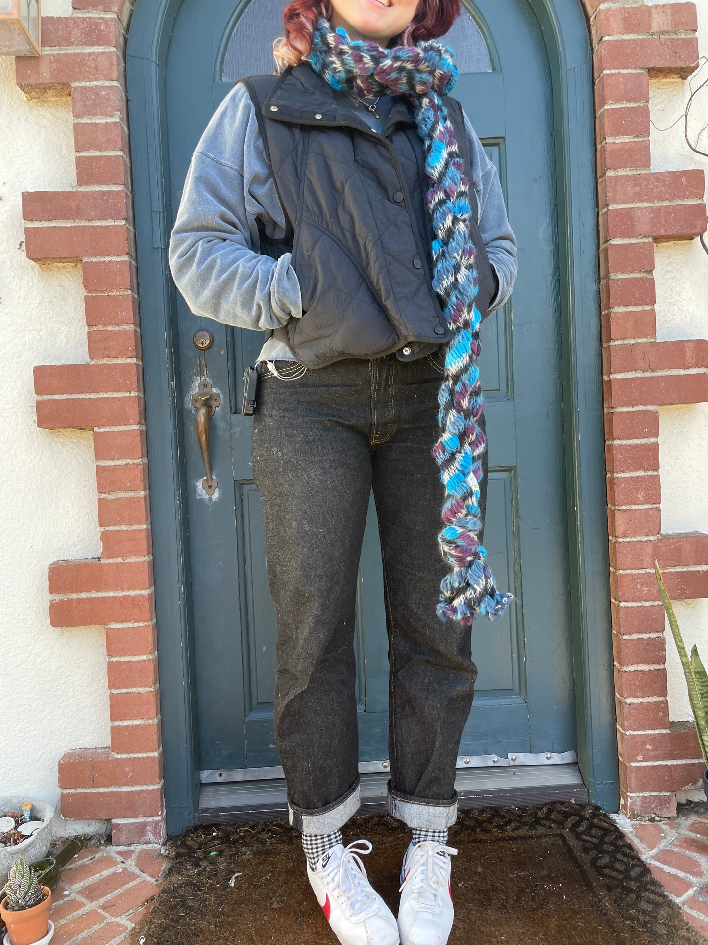 YOUR NEW FAVORITE BRAIDED SCARF