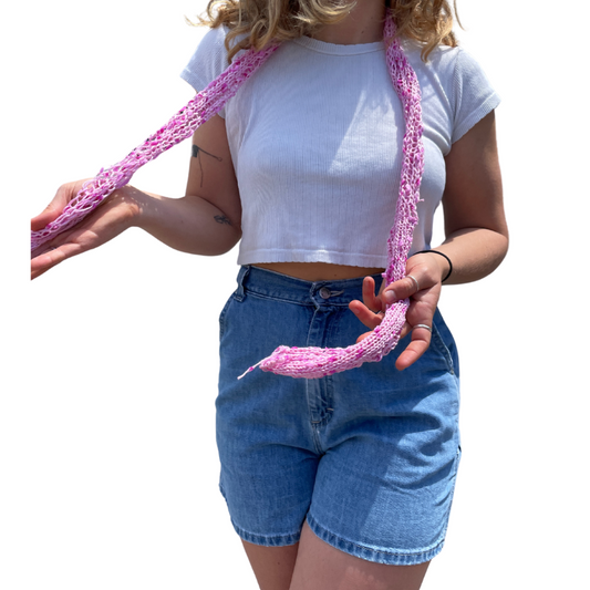 FLAMINGO IN DISTRESS SCARF