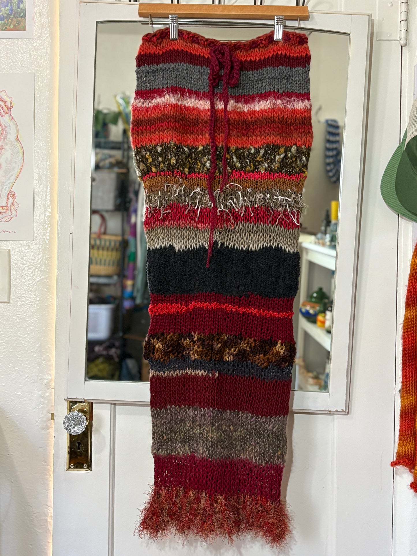 CAN OF TOMATOES MAXI SKIRT