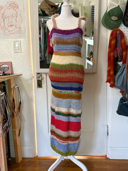 A GOOD CASE OF THE STRIPES  MAXI DRESS