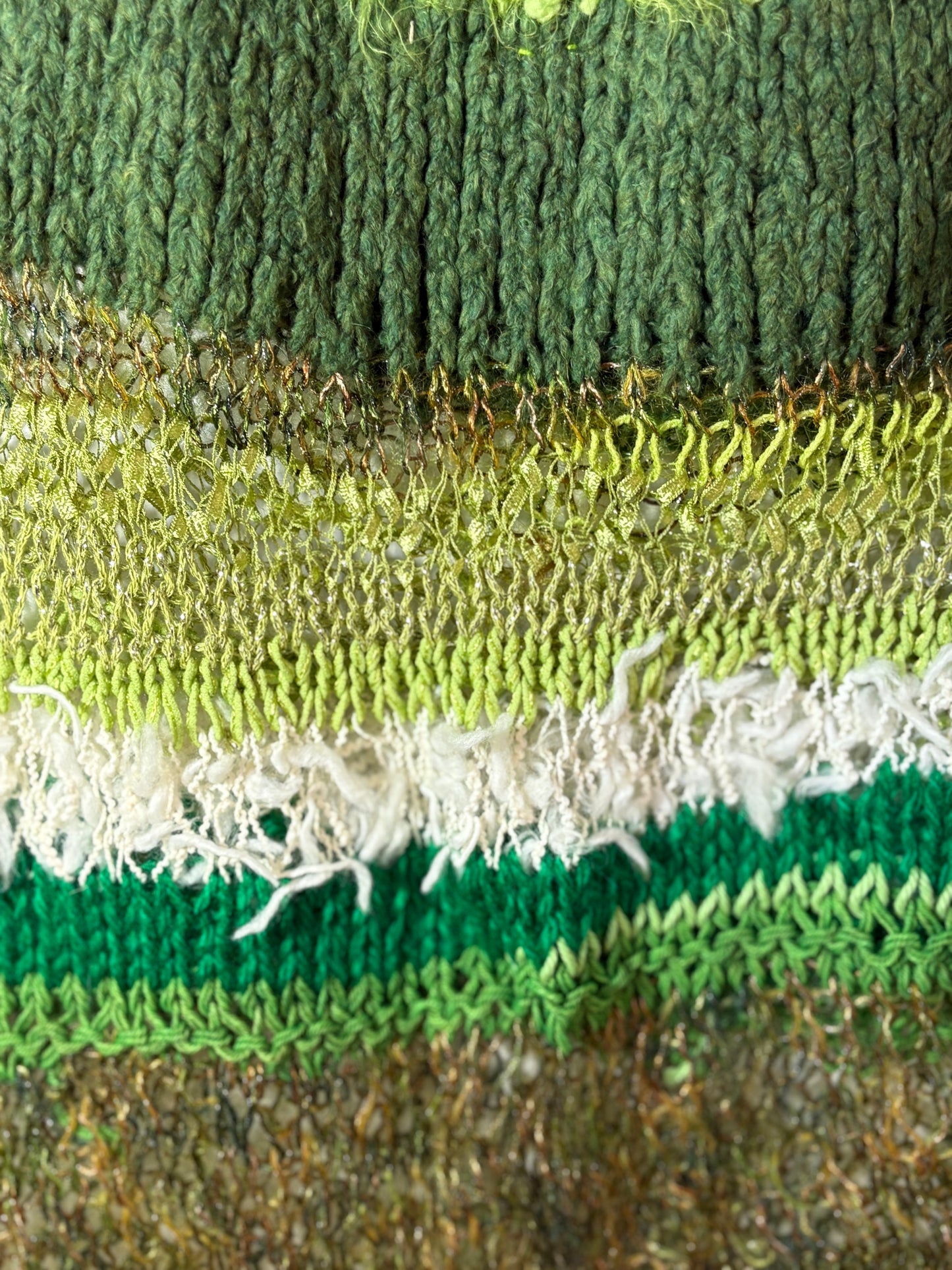GREEN AS THE HILLS MINI SKIRT