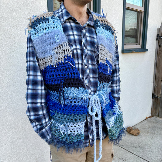 OCEAN WAVES MEN'S VEST