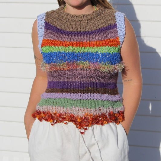 BAG OF JELLY BEANS HIGH NECK TOP