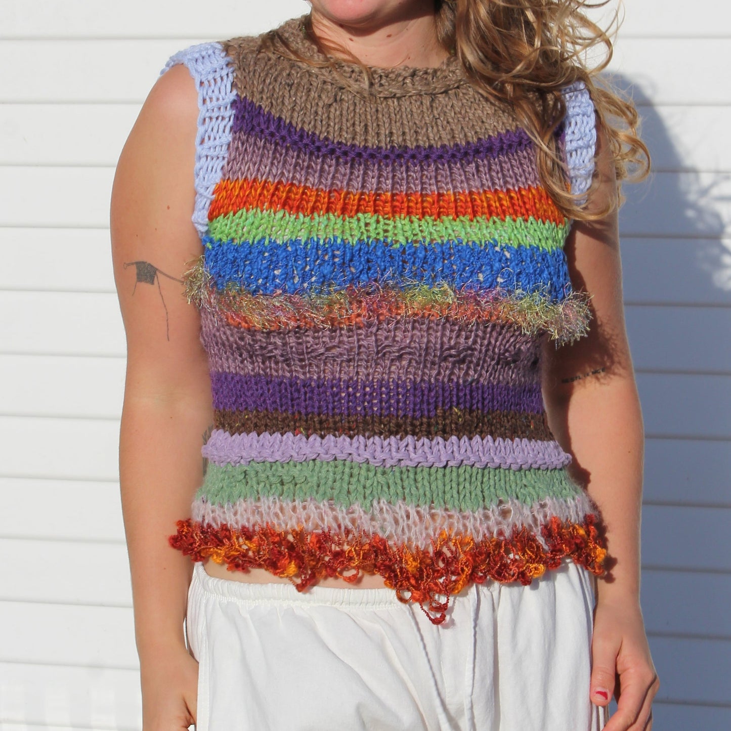 BAG OF JELLY BEANS HIGH NECK TOP