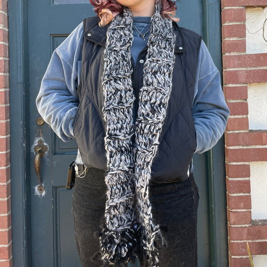 YOUR NEW FAVORITE BLACK SCARF