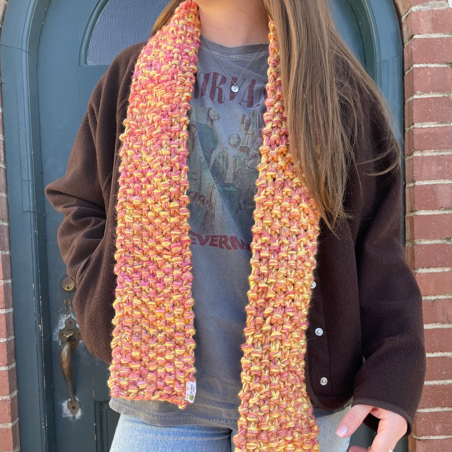 YOUR NEW FAVORITE ORANGE SCARF