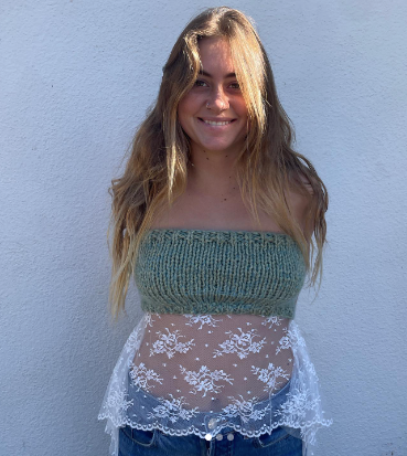 MERMAID LACE TANK TOP